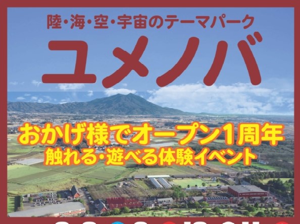 2/8（土曜日）-11（火曜日）筑西市でザ・ヒロサワ・シティ「ユメノバ」オープン１周年五年イベントを開催！を見る