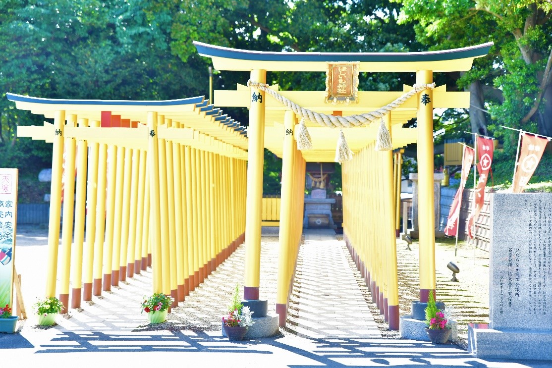 ほしいも神社新ステッカー、新御朱印交付