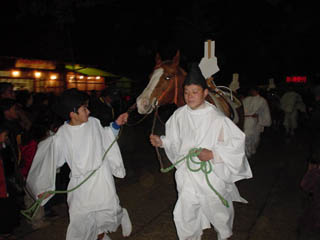 白馬祭・大寒禊 鹿島神宮_白馬祭