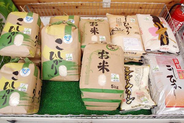 JA茨城むつみ農産物直売所総和店_地元産のお米