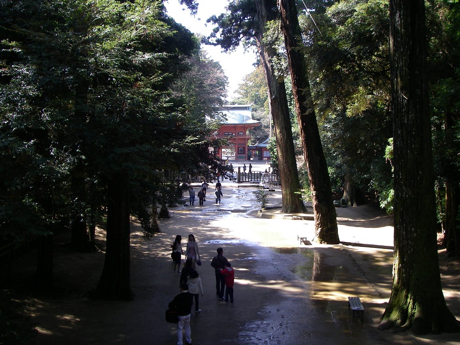 鹿島神宮の参道