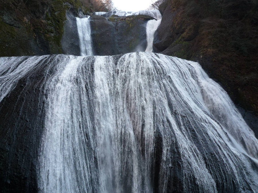 袋田の滝の氷瀑