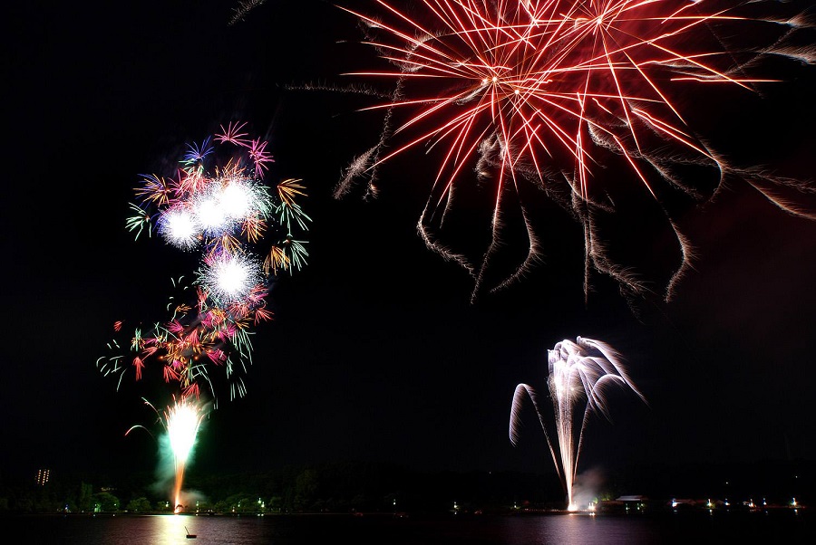 多種多様！黄門祭りの花火01