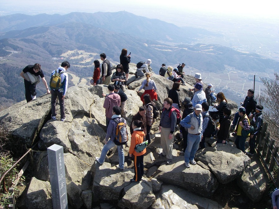 筑波山(女体山山頂)