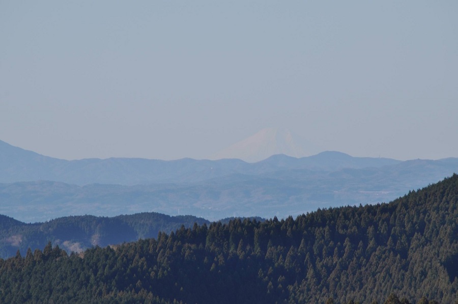 きららの里から見える富士山