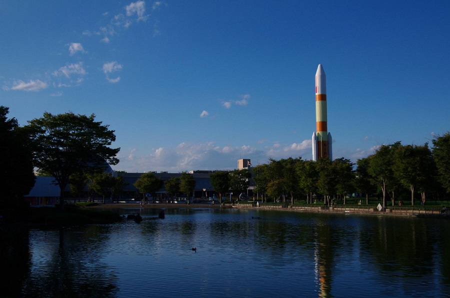 つくば中央公園にて